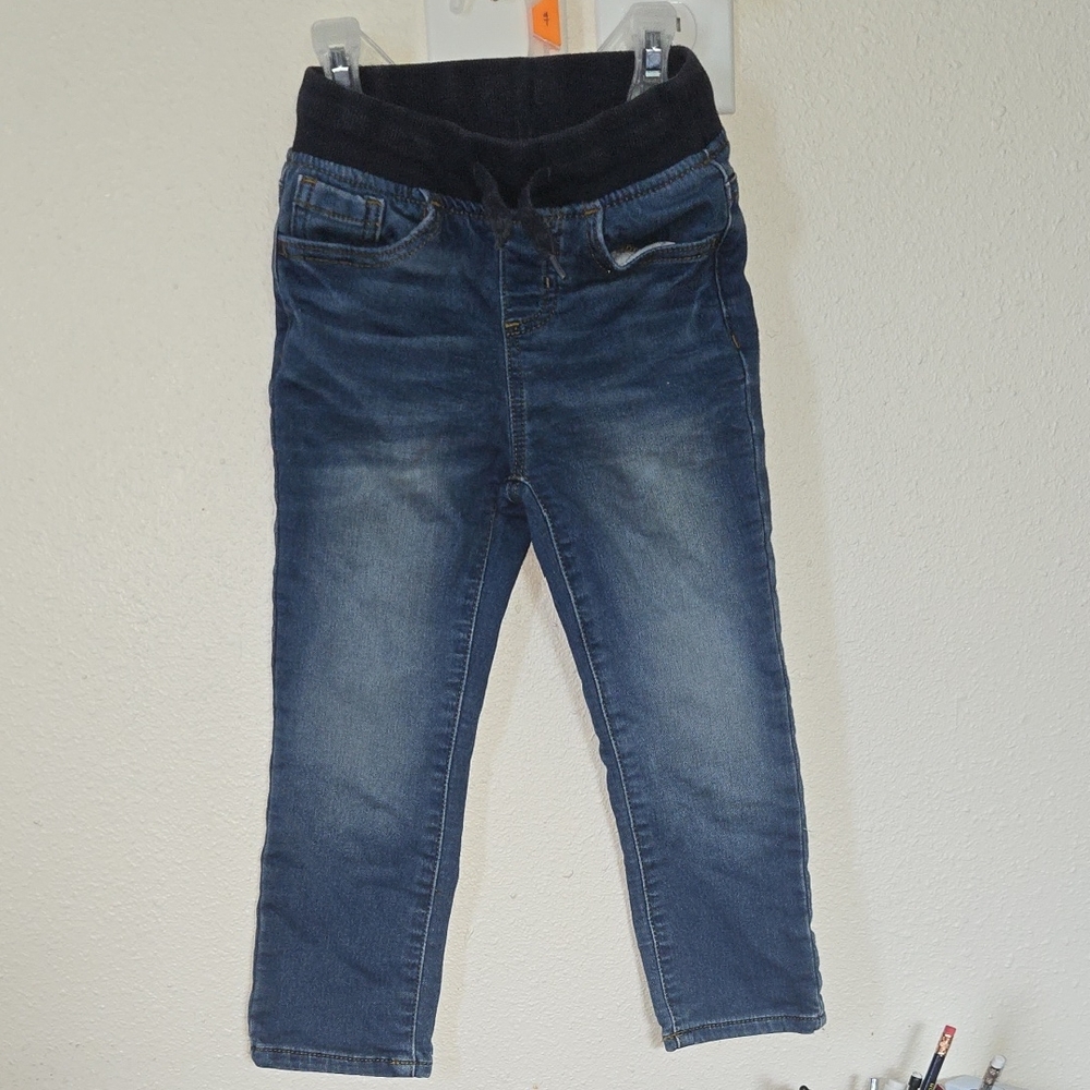 Wonder Nation Navy Blue Denim Pants